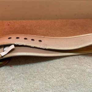 Tan colored belt